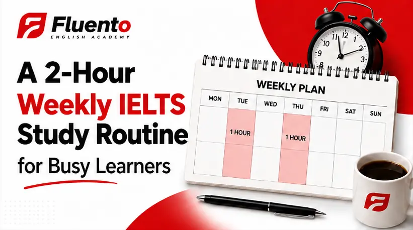 A 2-Hour Weekly IELTS Study Routine for Busy Learners article image