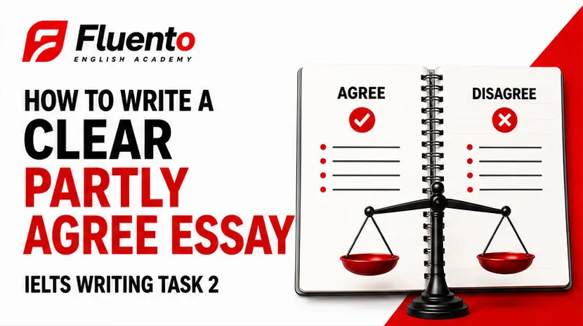 How to Write a Clear Partly Agree Essay in IELTS Writing Task 2 article image