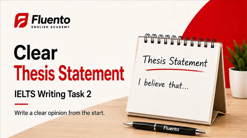 How to Write a Clear Thesis Statement for IELTS Writing Task 2 article image