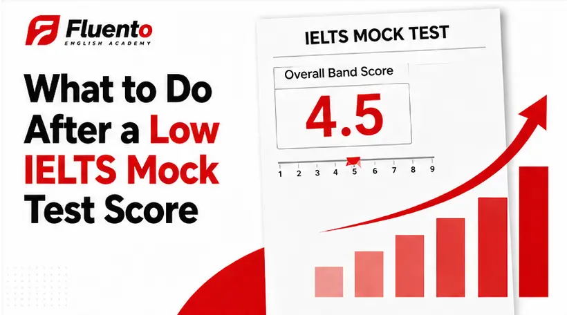 What to Do After a Low IELTS Mock Test Score article image