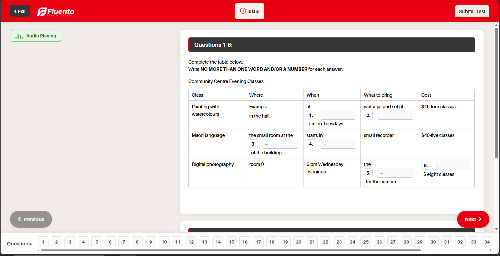 IELTS লিসেনিং প্রিভিউ