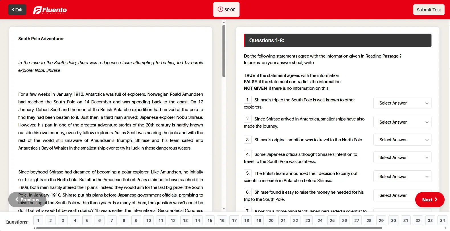 Computer-Delivered IELTS Lab Preview