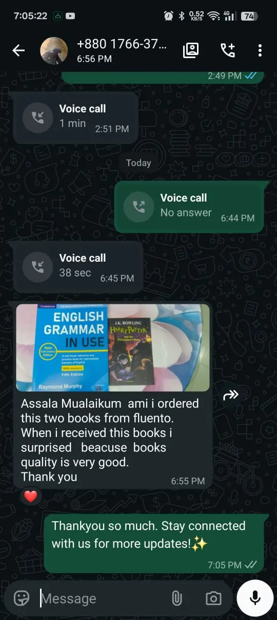 Customer Testimonial