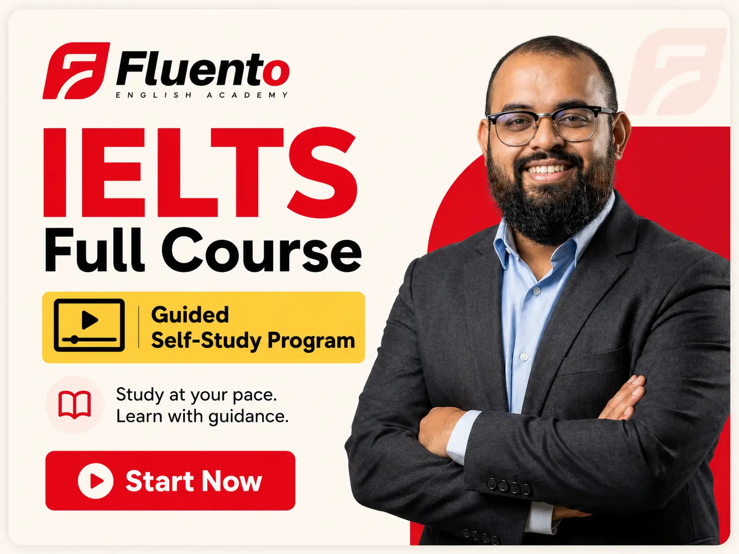 IELTS Full Course (Guided Self-Study Program) course thumbnail