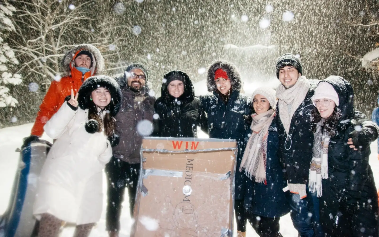 Winter abroad