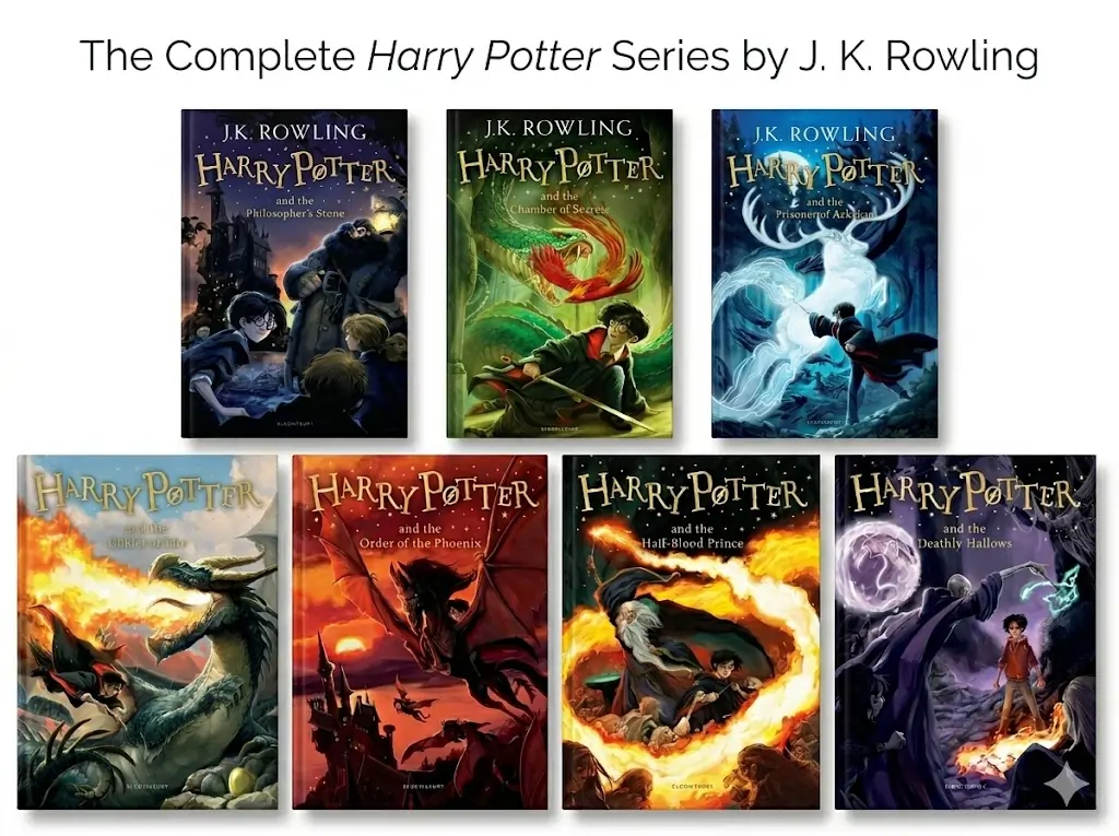 Harry Potter Complete Series (7 Books Combo)