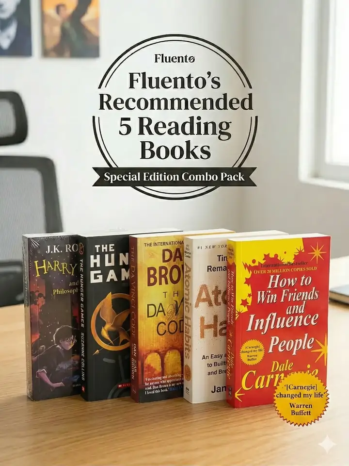 Fluento প্রস্তাবিত ৫টি রিডিং বই (কম্বো সেট)